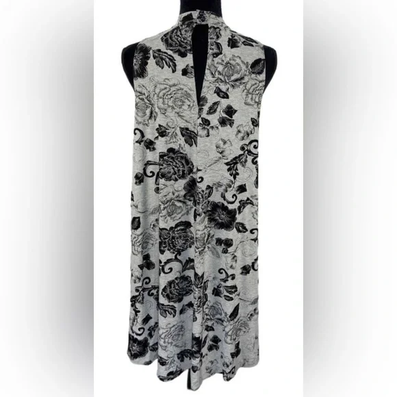 Philosophy Black and White Sleeveless A-Line Mini Dress Size M/ Medium - Picture 9 of 9